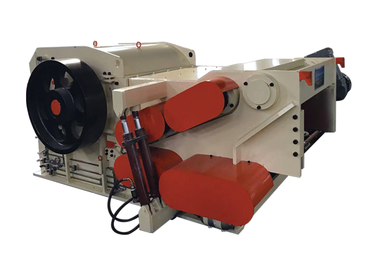 Waste veneer special feeder